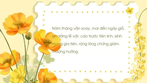 Bài Cúng Giỗ Em: Mẫu Văn Khấn Đầy Đủ Để Đọc Cho Em Trai, Em Gái