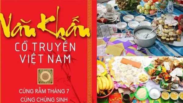 Bài Cúng Rằm Tháng 7 Năm Mậu Tuất: Văn Khấn Cổ Truyền Thần Linh, Gia Tiên Và Chúng Sinh