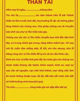 Bài Cúng Tạ Khi Chuyển Về Nhà Mới: Mẫu Văn Khấn, Lễ Vật Và Nghi Thức