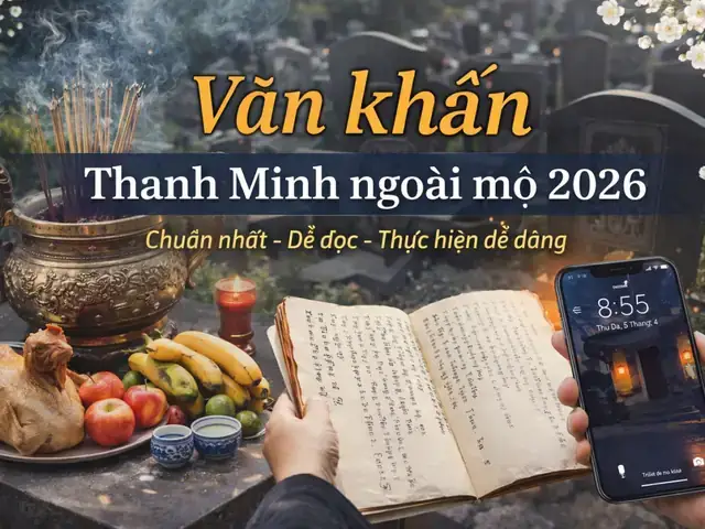 Bài Cúng Thanh Minh 2027: Hướng Dẫn Đọc Văn Khấn, Chọn Ngày Giờ Và Chuẩn Bị Lễ Vật