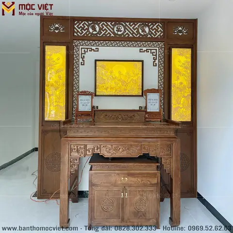 Chọn Bàn Thờ Cúng Tế Gia Tiên: Kích Thước, Mẫu Mã Và Cách Bài Trí Hợp Phong Thủy