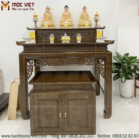 Chọn Bàn Thờ Cúng Tế Gia Tiên: Kích Thước, Mẫu Mã Và Cách Bài Trí Hợp Phong Thủy