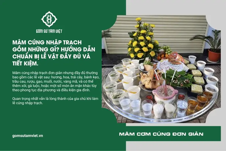 Bộ Đồ Cúng Trấn Trạch Gồm Gì? Mâm Lễ Nhập Trạch Đầy Đủ, Tối Giản Bộ Đồ Cúng Trấn Trạch Gồm Gì? Mâm Lễ Nhập Trạch Đầy Đủ, Tối Giản