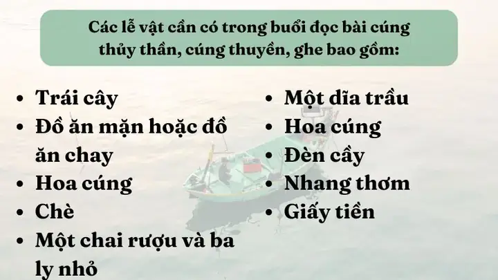 Bài Vị Cúng Sách Tàu: Văn Khấn Đầy Đủ Cho Tàu Thuyền, Ghe Và Thủy Thần
