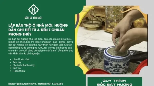 Bàn Thờ Cúng Nhập Trạch: Cách Lập, Bố Trí Và Chuẩn Bị Lễ Vật
