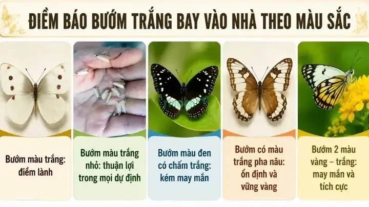 Các Yếu Tố Thời Điểm Và Không Gian Ảnh Hưởng Đến Điềm Báo Bướm Trắng