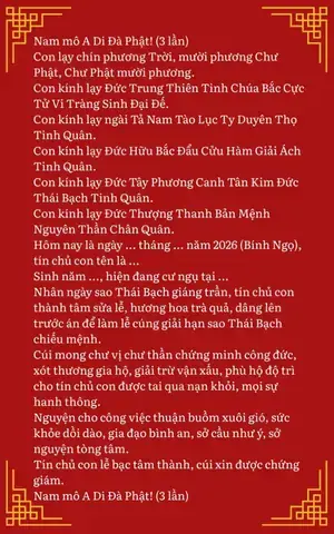 Cách Cúng Sao Giải Hạn Cho Nữ Mạng Giáp Dần: Lễ Vật, Nghi Thức Và Văn Khấn Cách Cúng Sao Giải Hạn Cho Nữ Mạng Giáp Dần: Lễ Vật, Nghi Thức Và Văn Khấn