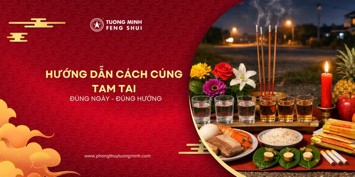 Cách Cúng Tam Tai Tháng 7 Âm Lịch: Ngày, Giờ, Hướng, Lễ Vật Và Bài Khấn