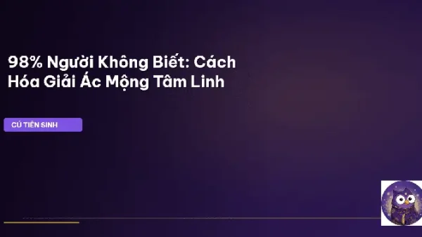 Cách Để Ngủ Không Mơ Thấy Ác Mộng Tâm Linh An Toàn Và Hiệu Quả Nhất