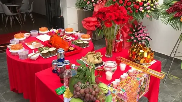 Cách Trưng Bày Bàn Cúng Đầu Năm Công Ty Chuẩn Nghi Thức, Theo Phong Thủy