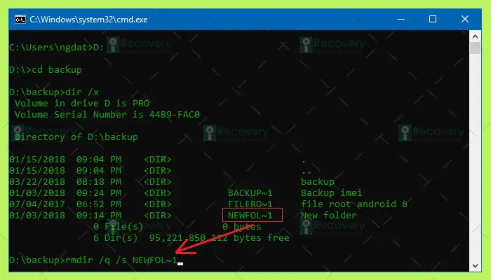 Cách Xóa Thư Mục Cứng Đầu Bằng CMD Trên Windows Cách Xóa Thư Mục Cứng Đầu Bằng CMD Trên Windows