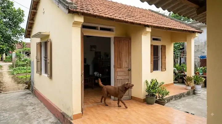 Chú Chó Lông Nâu Đặc Trưng Mang Lại May Mắn Và Tài Lộc