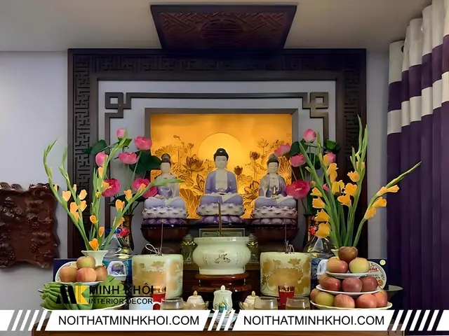 Cách Cúng Các Chư Phật Tại Gia Đúng Thứ Tự, Đầy Đủ Từng Bước