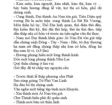 Cúng Chúng Sinh Nơi Đền Phủ Là Gì? Lễ Vật, Nghi Thức Và Bài Khấn Đầy Đủ