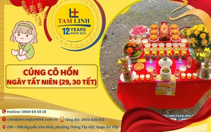Hướng Dẫn Cúng Cô Hồn Tất Niên Chiều 30 Tết Chuẩn Nghi Thức: Mâm Cúng, Văn Khấn, Quy Trình & Lưu Ý Cần Nhớ