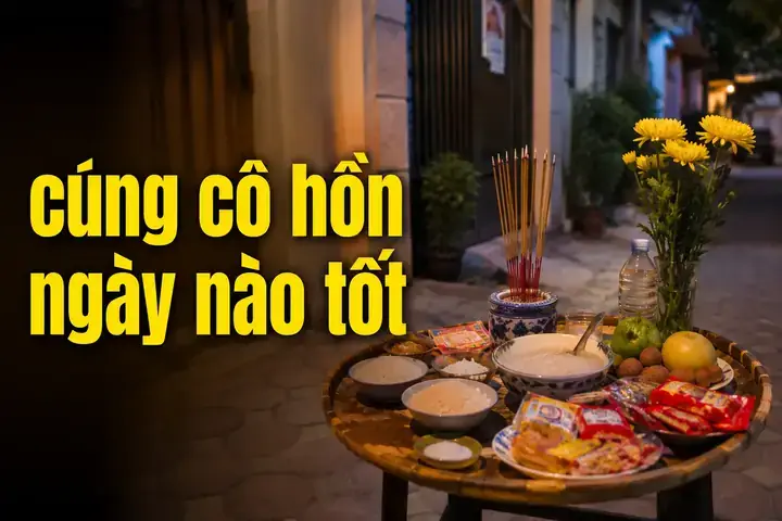 Hướng Dẫn Cúng Cô Hồn Ở Vinh Chi Tiết: Thời Gian, Mâm Cúng, Văn Khấn Và Quy Trình Chuẩn Mực