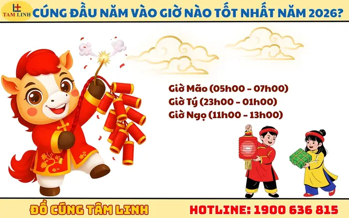 Cúng Đầu Năm Nên Chọn Ngày Nào Và Giờ Nào Tốt Nhất Để Đón Tết An Khang? Cúng Đầu Năm Nên Chọn Ngày Nào Và Giờ Nào Tốt Nhất Để Đón Tết An Khang?
