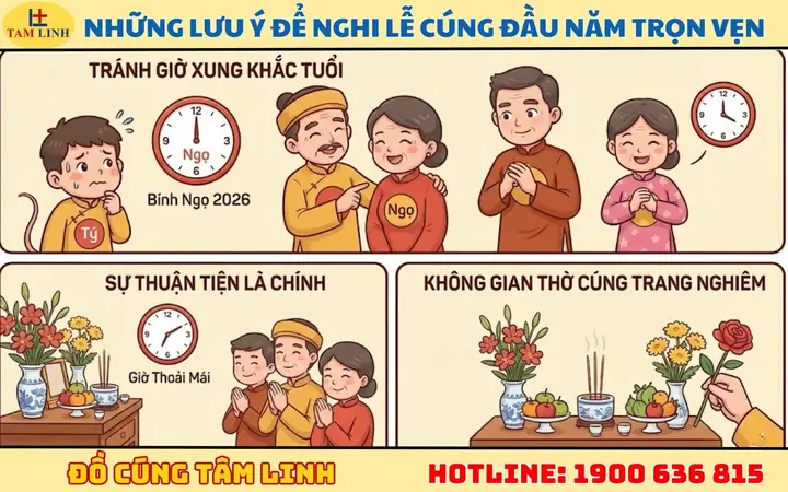 Cúng Đầu Năm Nên Chọn Ngày Nào Và Giờ Nào Tốt Nhất Để Đón Tết An Khang? Cúng Đầu Năm Nên Chọn Ngày Nào Và Giờ Nào Tốt Nhất Để Đón Tết An Khang?
