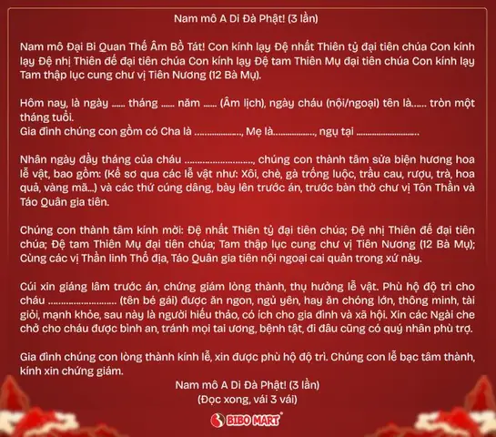 Hướng Dẫn Lễ Cúng Đầy Tháng Người Hà Nội Chi Tiết: Thời Gian, Mâm Cúng, Văn Khấn, Nghi Thức Chuẩn Miền Bắc Hướng Dẫn Lễ Cúng Đầy Tháng Người Hà Nội Chi Tiết: Thời Gian, Mâm Cúng, Văn Khấn, Nghi Thức Chuẩn Miền Bắc
