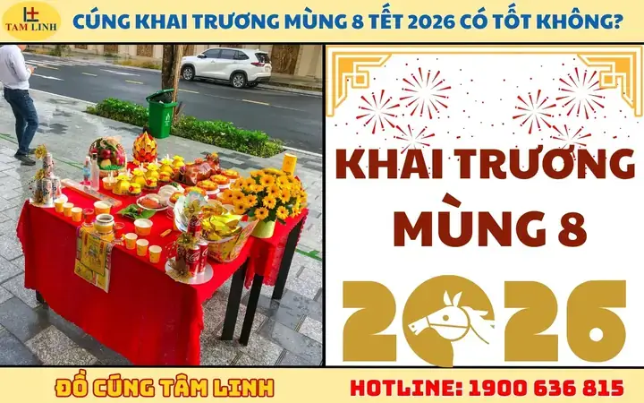 Hướng Dẫn Cúng Khai Trương Mùng 8 Tết Chi Tiết: Giờ Tốt, Văn Khấn, Lễ Vật & Quy Trình Chuẩn Hướng Dẫn Cúng Khai Trương Mùng 8 Tết Chi Tiết: Giờ Tốt, Văn Khấn, Lễ Vật & Quy Trình Chuẩn
