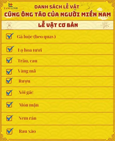 Cách Cúng Ông Công Ông Táo Ngày 23 Tháng Chạp Miền Nam Chuẩn Phong Tục: Thứ Tự, Mâm Cỗ, Văn Khấn, Giờ Cúng Và Lưu Ý Quan Trọng Cách Cúng Ông Công Ông Táo Ngày 23 Tháng Chạp Miền Nam Chuẩn Phong Tục: Thứ Tự, Mâm Cỗ, Văn Khấn, Giờ Cúng Và Lưu Ý Quan Trọng