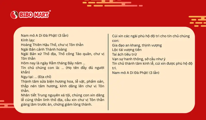 Cách Cúng Rằm Tháng 7 Xá Tội Vong Nhân Đúng Nghi Lễ: Chuẩn Bị Mâm Cúng, Văn Khấn Cô Hồn, Giờ Cúng & Những Điều Cấm Kỵ