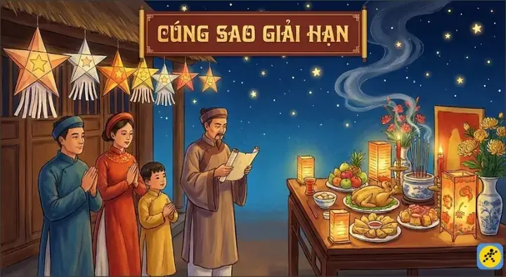 Cúng Sao Tiếng Anh Là Gì? Dịch Chuẩn 2 Cấu Trúc, Từ Vựng Nghi Thức & Ví Dụ Thực Tế
