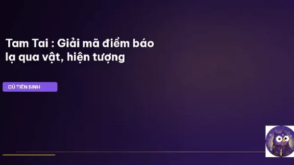 Điềm Báo Là Gì? Góc Nhìn Tâm Linh, Khoa Học Và Cách Nhận Biết Điềm Lành Dữ