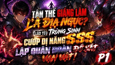 Mạt Thế: Tận Thế Giáng Lâm Là Địa Ngục? Lão Tử Trùng Sinh Cướp Dị Năng SSS Lập Quân Đoàn