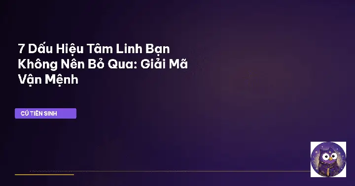 Khi Cơ Thể Và Tâm Trí Mách Bảo Điều Tích Cực