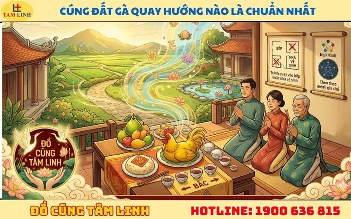 Gà Cúng Ngoài Sản Quay Hướng Nào? Hướng Dẫn Đặt Đầu Gà Chuẩn Phong Thủy Gà Cúng Ngoài Sản Quay Hướng Nào? Hướng Dẫn Đặt Đầu Gà Chuẩn Phong Thủy