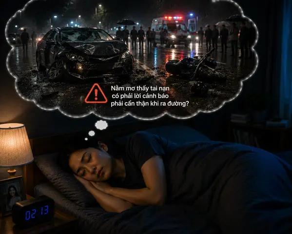 Nằm Mơ Thấy Tai Nạn Giao Thông Có Phải Là Lời Cảnh Báo Phải Cẩn Thận Khi Ra Đường Không?