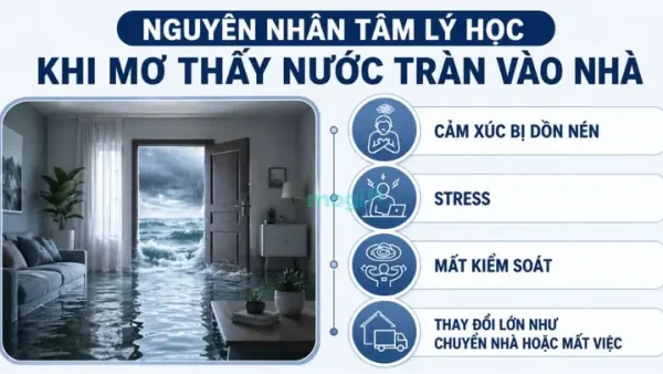 Giải Mã Giấc Mơ Nước Tràn Vào Nhà Là Điềm Gì? Hung Hay Cát Và Con Số May Mắn