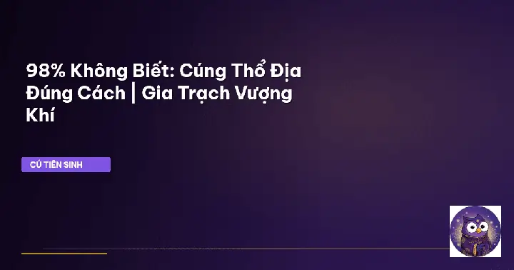 Hàng Tháng Có Nên Cúng Đất Đai Nhà Mình Không? Giải Đáp Phong Thủy Chuẩn Xác Hàng Tháng Có Nên Cúng Đất Đai Nhà Mình Không? Giải Đáp Phong Thủy Chuẩn Xác