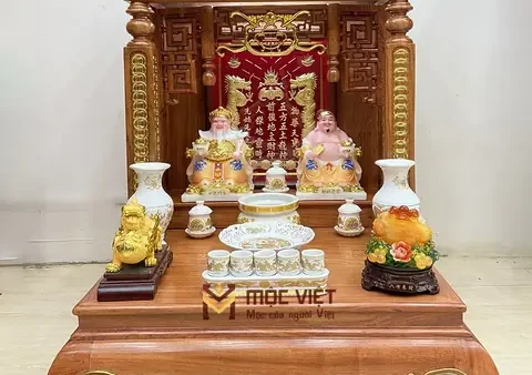Tổng Hợp Các Mẫu Hình Ảnh Bàn Thờ Cúng Thần Tài Đẹp Và Chuẩn Phong Thủy 2027