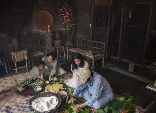 100+ Hình Ảnh Cúng Gói Bánh Chưng Đẹp Mê Hồn