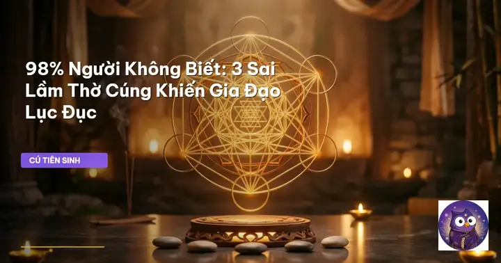 Hỏi Chuyện Cúng Bái: Giải Đáp Thắc Mắc Về Nghi Lễ Gia Tiên Và Tâm Linh Đúng Đạo Lý