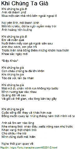 Lời Bài Hát Khi Chúng Ta Già: Ý Nghĩa Bản Hit Và Cảm Xúc Lắng Đọng Về Thanh Xuân Lời Bài Hát Khi Chúng Ta Già: Ý Nghĩa Bản Hit Và Cảm Xúc Lắng Đọng Về Thanh Xuân