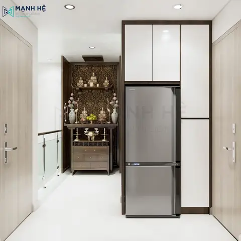 Khu Thờ Cúng Chung Cư: Vị Trí Đặt Chuẩn Phong Thủy Và Mẫu Thiết Kế Tối Ưu Diện Tích