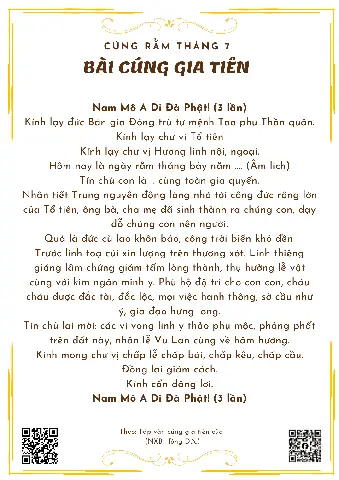 Kinh Vu Lan Cúng Chúng Sinh: Ý Nghĩa, Nghi Thức Và Bài Văn Khấn Chuẩn Nhất Tại Nhà