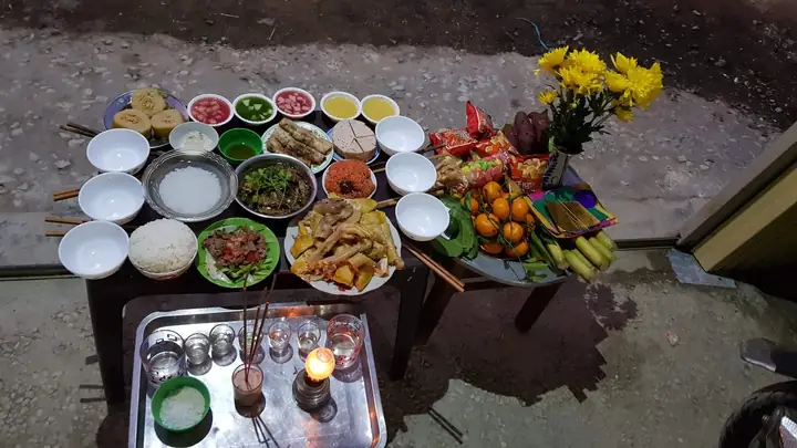 Hướng Dẫn Cúng Giao Thừa Ngoài Trời Có Đồ Thổ Shen Chuẩn Nghi Thức Từng Bước
