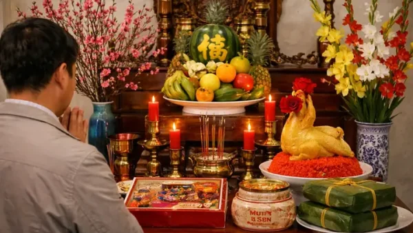 Lịch Vạn Niên Cúng Giao Thừa: Giờ Đẹp, Mâm Lễ Và Văn Khấn Chuẩn Cổ Truyền