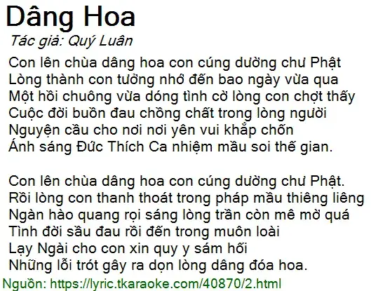 Lời Bài Hát Dâng Hoa Cúng Phật: Tổng Hợp Các Phiên Bản Phổ Biến Nhất Và Ý Nghĩa Tâm Linh