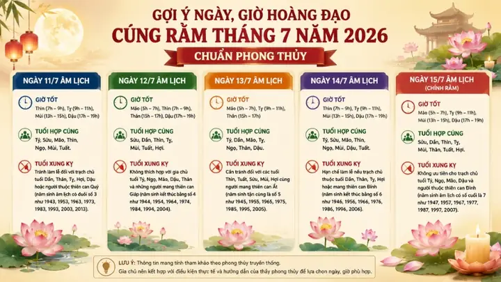 Lời Văn Cúng Rằm Tháng 7 Đầy Đủ Và Chuẩn Nghi Thức Năm 2027