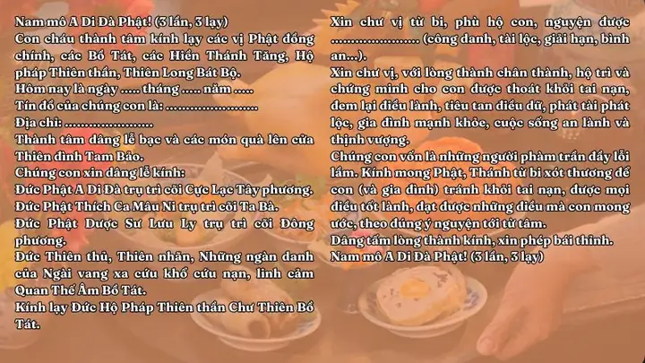 Hướng Dẫn Chi Tiết Lời Văn Khấn Trả Lễ Cúng Trái Cây Chuẩn Nghi Thức Hướng Dẫn Chi Tiết Lời Văn Khấn Trả Lễ Cúng Trái Cây Chuẩn Nghi Thức