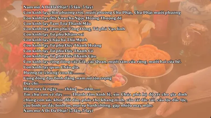 Hướng Dẫn Chi Tiết Lời Văn Khấn Trả Lễ Cúng Trái Cây Chuẩn Nghi Thức Hướng Dẫn Chi Tiết Lời Văn Khấn Trả Lễ Cúng Trái Cây Chuẩn Nghi Thức