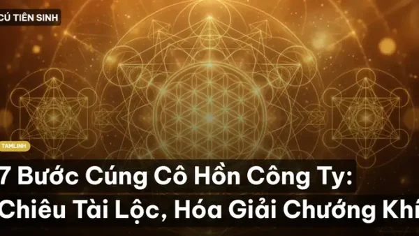 Hướng Dẫn Chuẩn Bị Mâm Cúng Cô Hồn Cho Công Ty Năm 2027: Lễ Vật, Trình Tự Và Lưu Ý