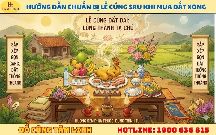 Mua Đất Có Phải Cúng Không? Giải Đáp Nghi Thức Và Những Lưu Ý Tâm Linh Quan Trọng Mua Đất Có Phải Cúng Không? Giải Đáp Nghi Thức Và Những Lưu Ý Tâm Linh Quan Trọng