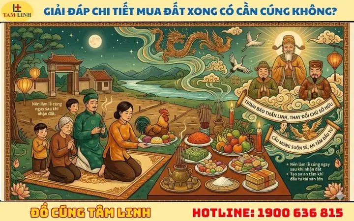 Mua Đất Có Phải Cúng Không? Giải Đáp Nghi Thức Và Những Lưu Ý Tâm Linh Quan Trọng Mua Đất Có Phải Cúng Không? Giải Đáp Nghi Thức Và Những Lưu Ý Tâm Linh Quan Trọng