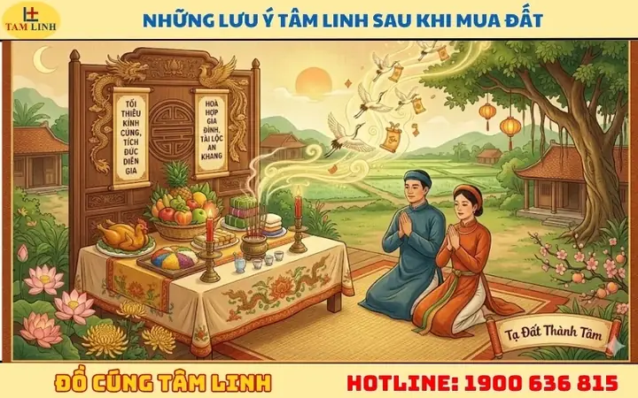 Mua Đất Có Phải Cúng Không? Giải Đáp Nghi Thức Và Những Lưu Ý Tâm Linh Quan Trọng Mua Đất Có Phải Cúng Không? Giải Đáp Nghi Thức Và Những Lưu Ý Tâm Linh Quan Trọng